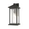 Z-Lite Portland 1 Light Outdoor Wall Sconce, Oil Rubbed Bronze And Clear Seedy 531MXL-ORB - alternate 1